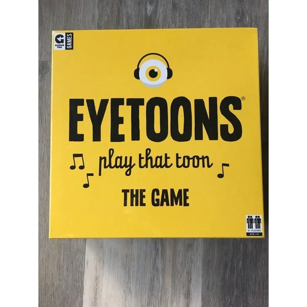 NIB-Ginger Fox Eyetoons The Game 'Play That Toon.